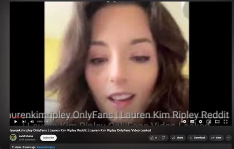 lauren kimripley leaked|Laurenkimripley Leaked Her Video Trending On Social Media。